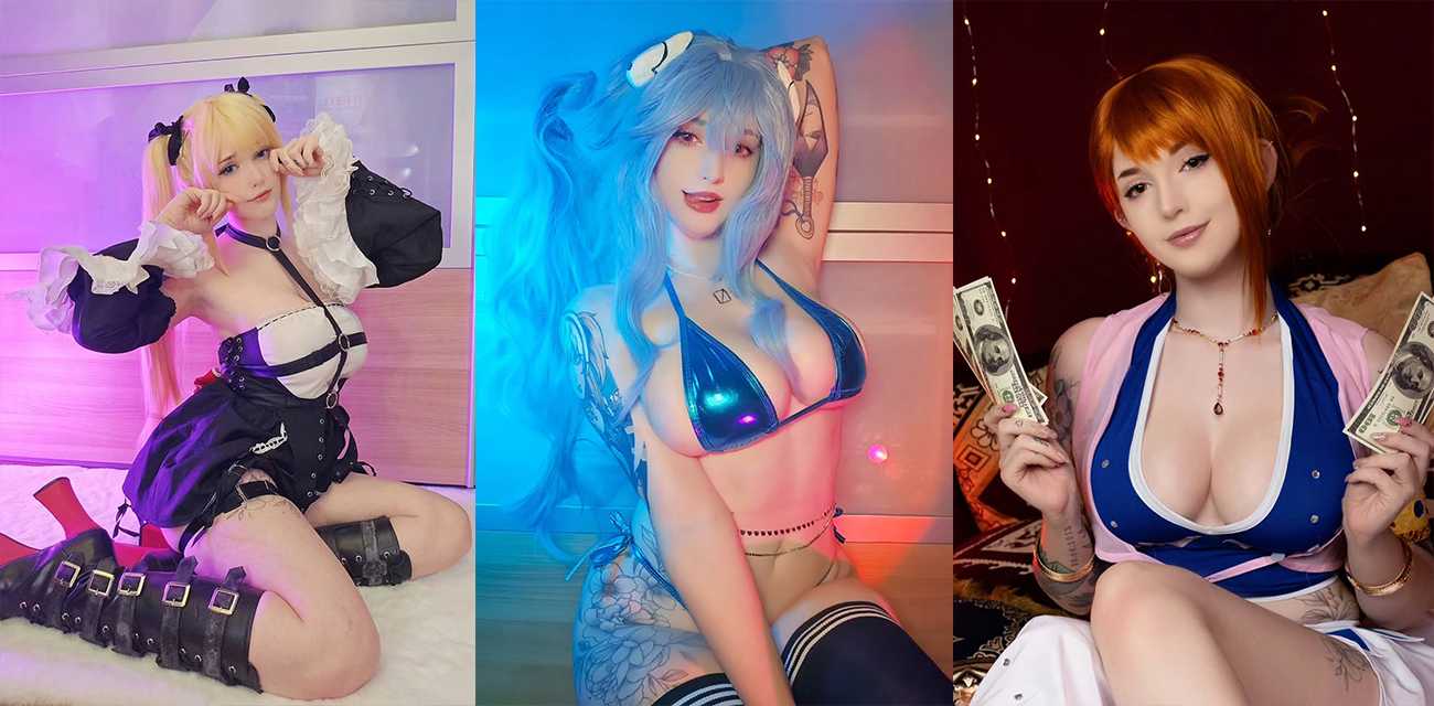 巨乳COS福利姬【Enafox】付费新作，小狐狸用水晶棒爆插嫩肛，玩双屌齐插粉穴玩法变态超刺激